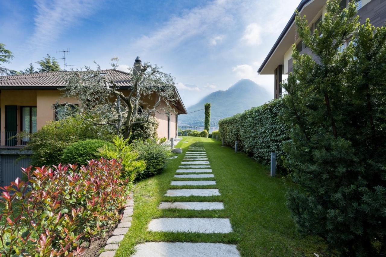 Villa Vittoria With Private Heated Pool & Shared Sauna - Bellagio Village Residence Oliveto Lario 外观 照片
