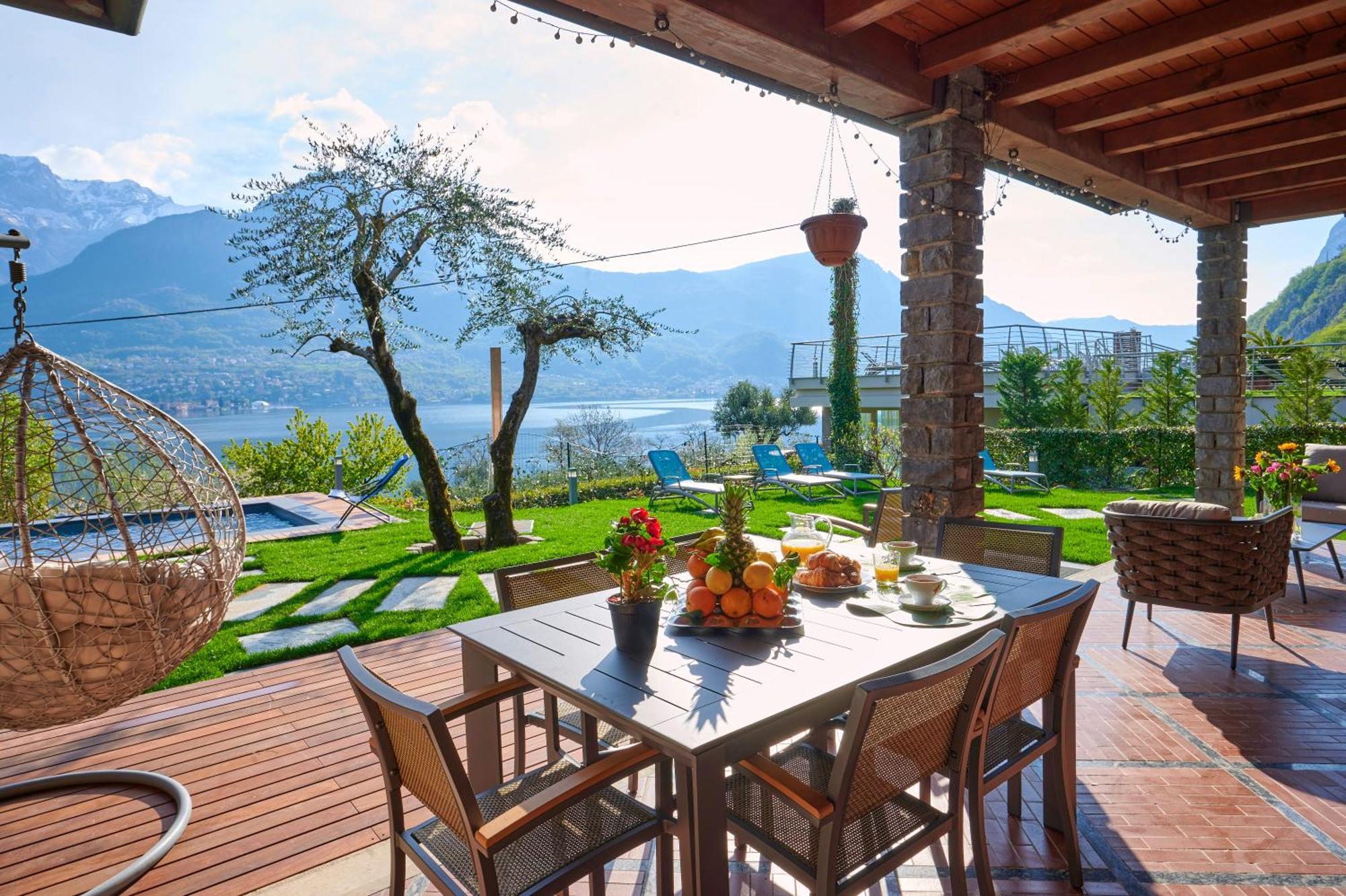 Villa Vittoria With Private Heated Pool & Shared Sauna - Bellagio Village Residence Oliveto Lario 外观 照片